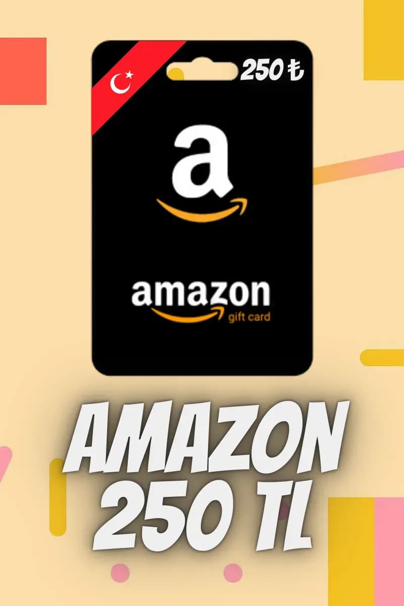  250 TL Amazon Gift Card