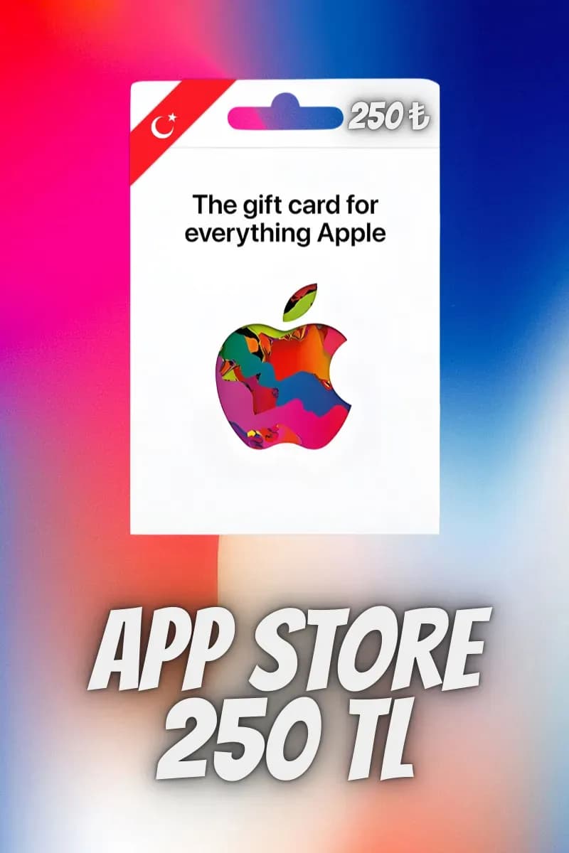 250 TL  App Store & iTunes Gift Card
