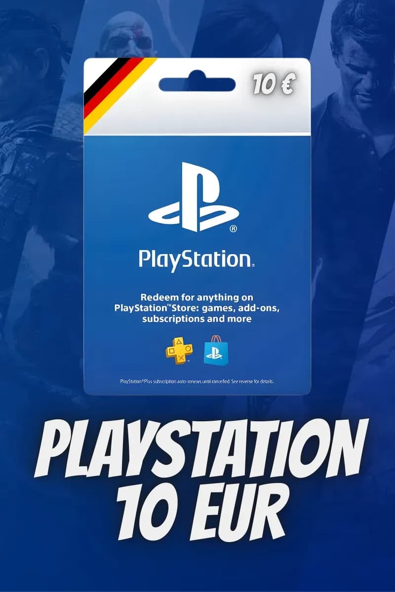 10 EUR PlayStation Hediye Kartı (Almanya)