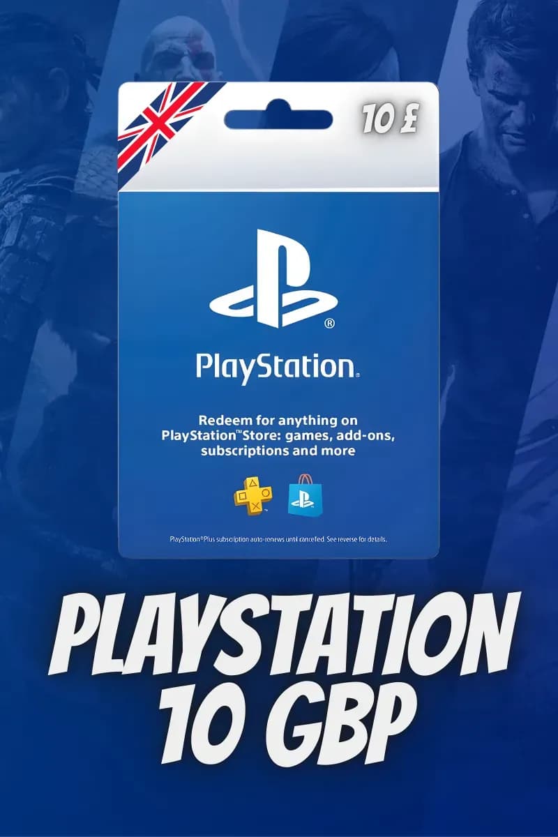 PlayStation 礼品卡 10 GBP (英国)