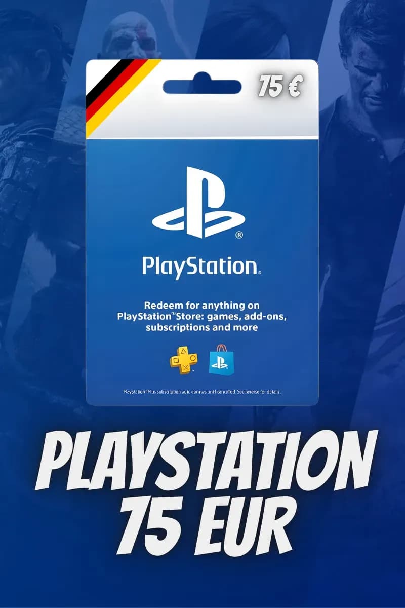 75 EUR PlayStation Hediye Kartı (Almanya)