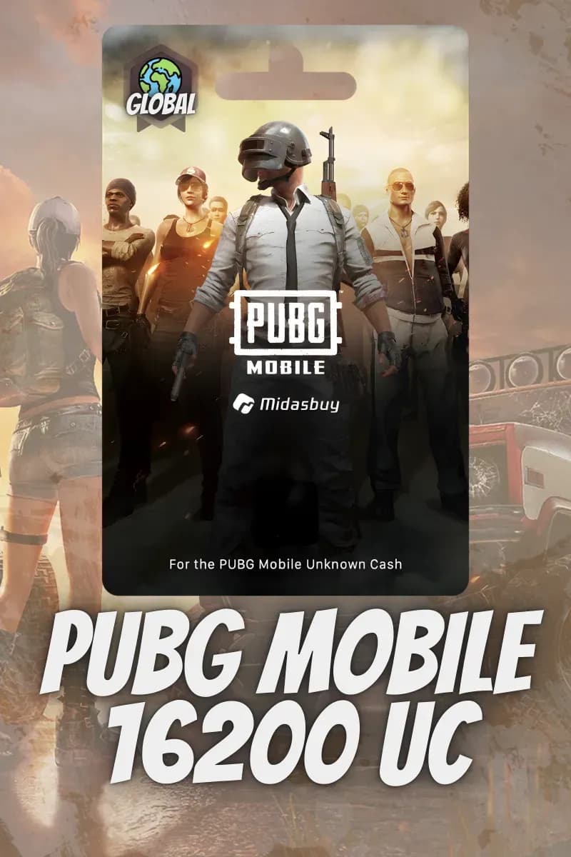 Pubg Mobile 16200 UC