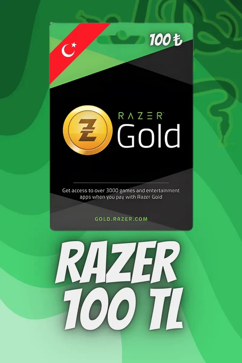 100 TL Razer Gold Pin 