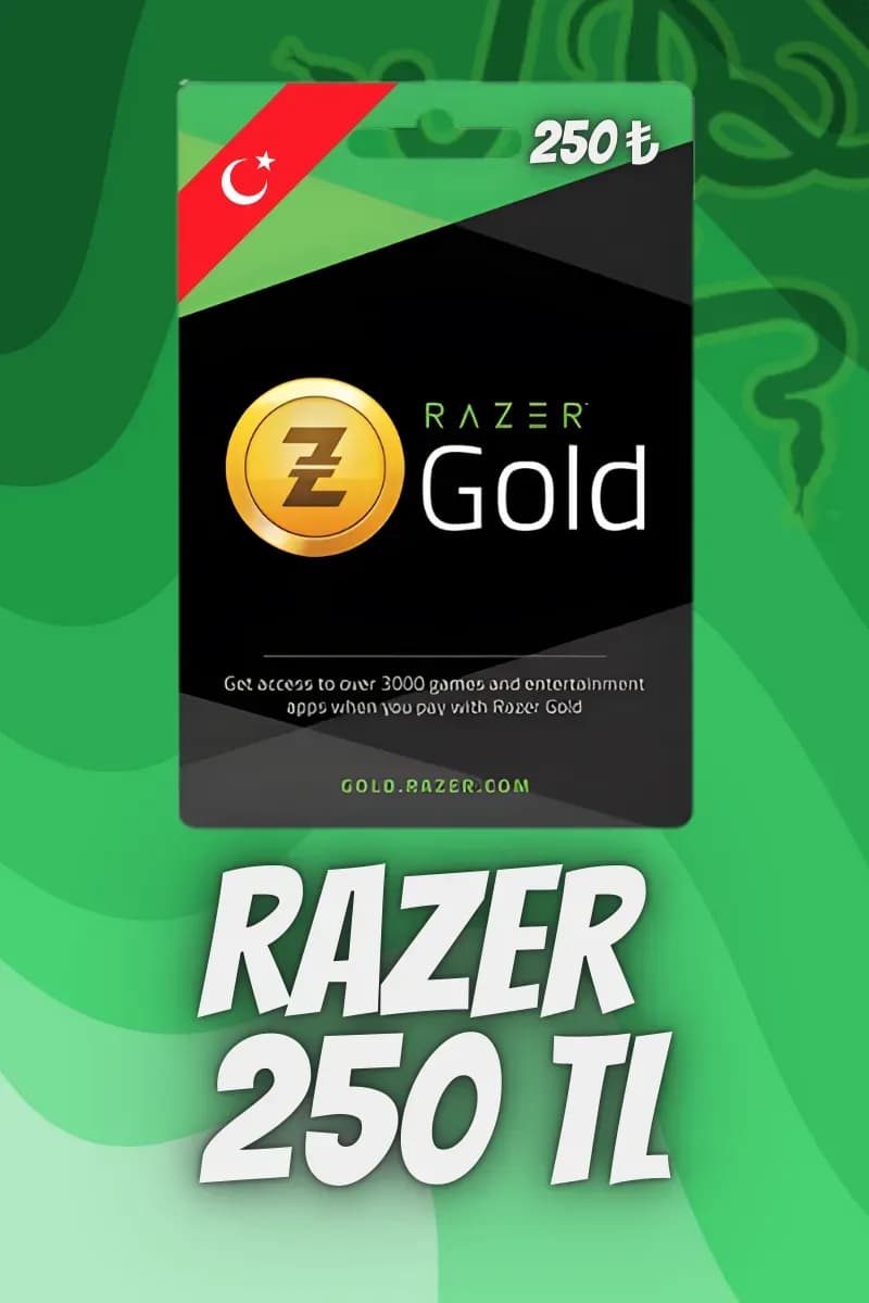 250 TL Razer Gold Pin 