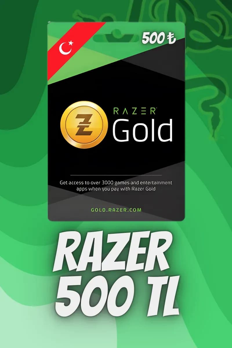 500 TL Razer Gold Pin 