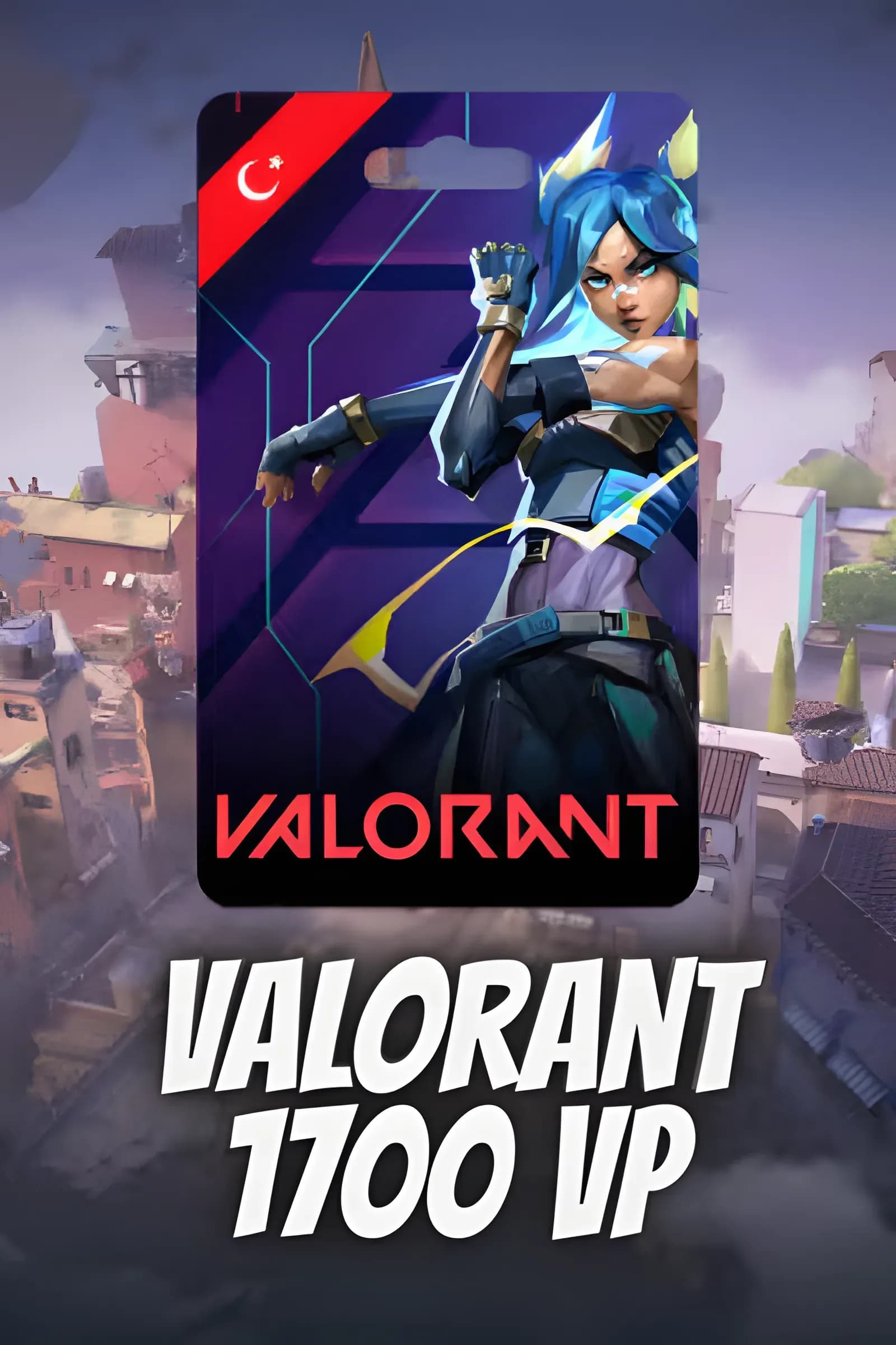 Valorant 1700 VP Turkey (TR)