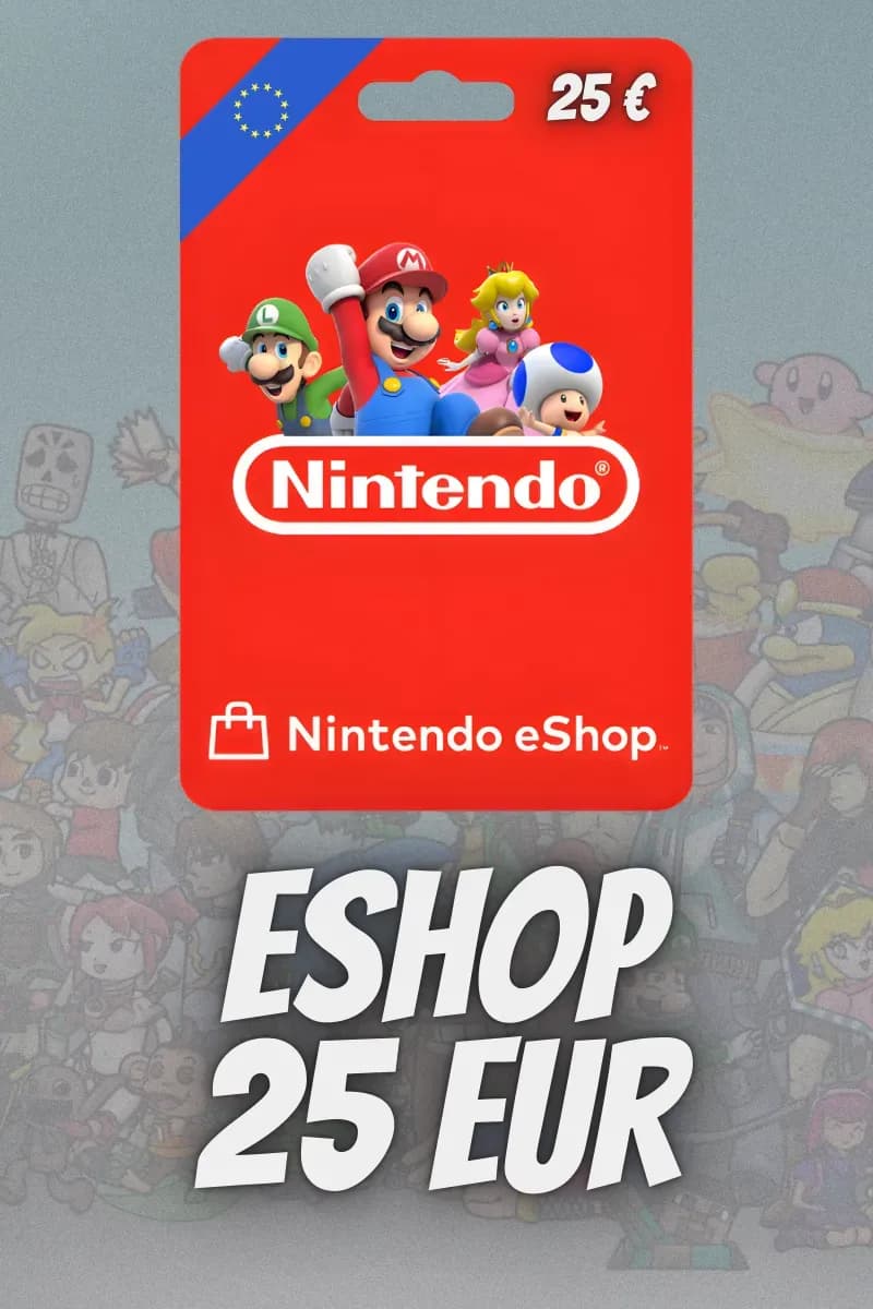25 EUR Nintendo eShop Gift Card