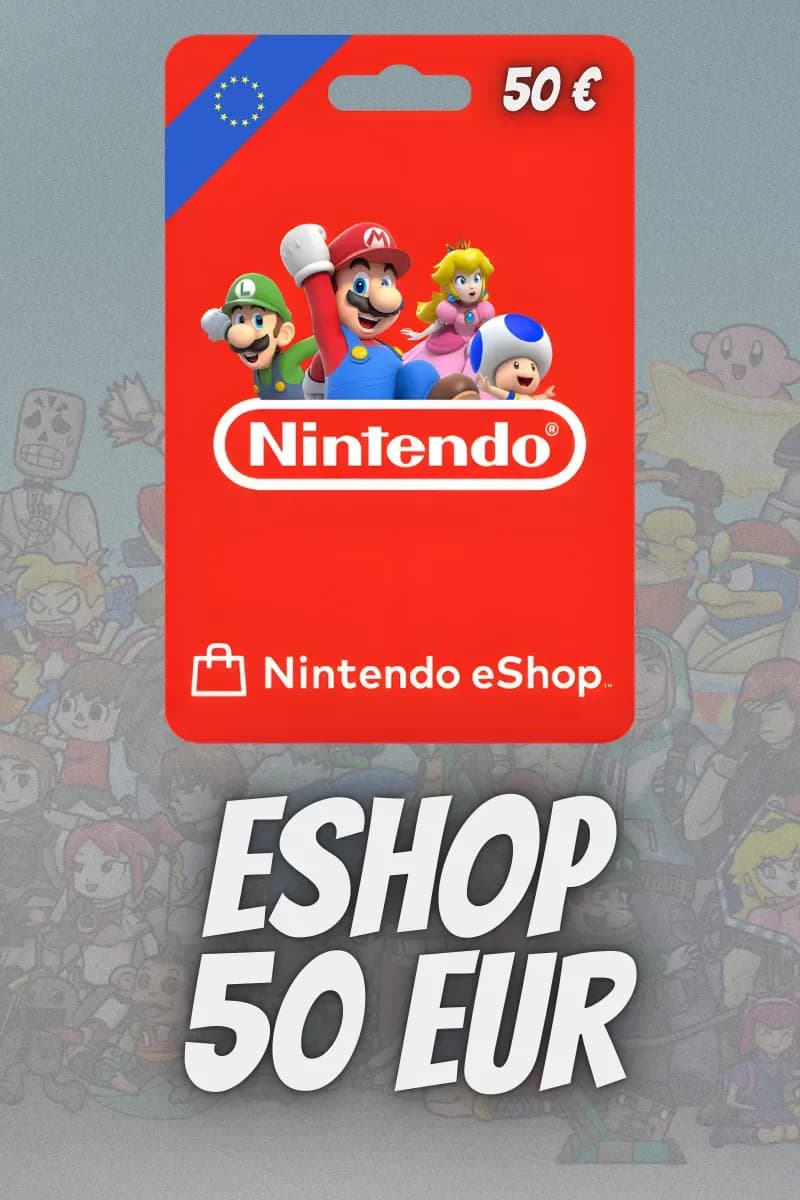50 EUR Nintendo eShop Gift Card
