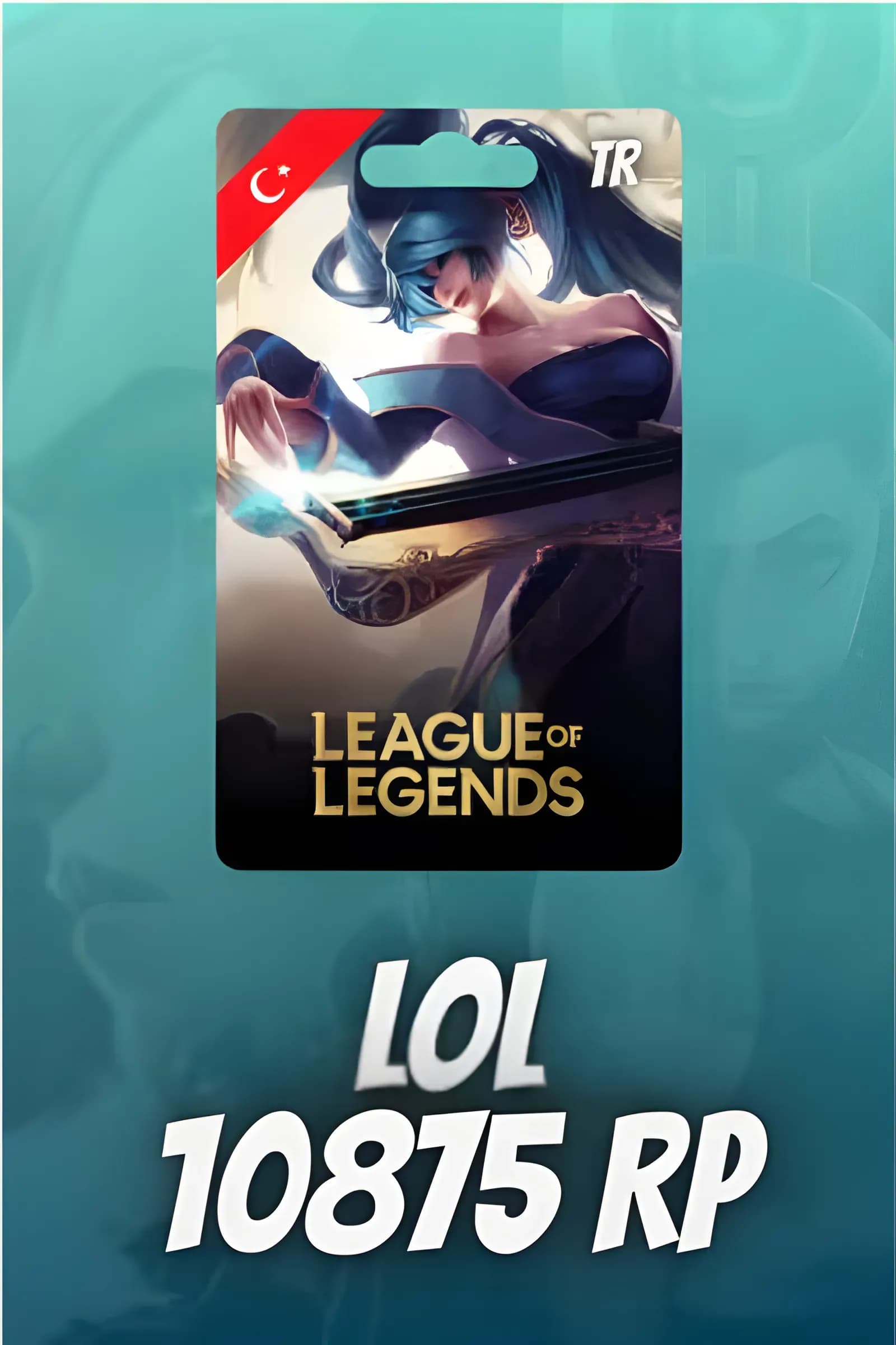 League of Legends 10875 RP Turkey (TR)