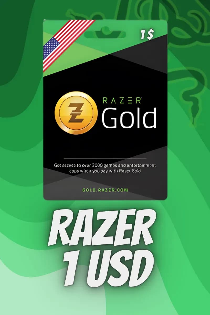 1 USD Razer Gold Pin (Global)
